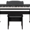 KOZMOS KKP-161BK Mat Siyah Dijital Duvar Tipi Çocuk Piyanosu